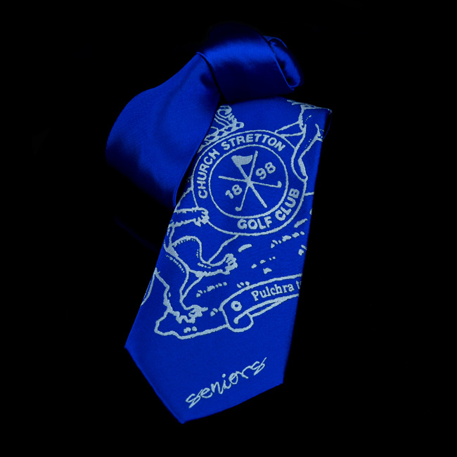 woven club ties