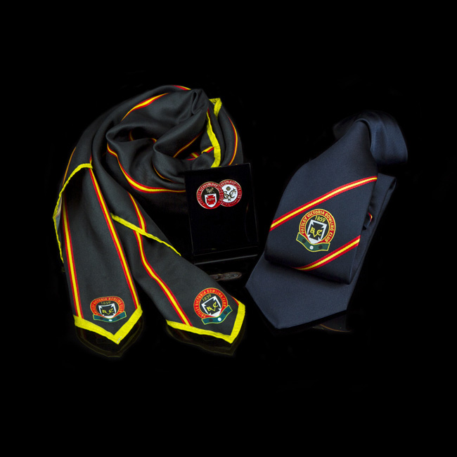 woven club ties